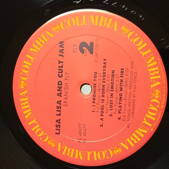 1987 LISA LISA AND CULT JAM Album - Picture 9 of 10